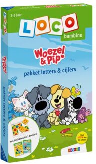 Zwijsen Uitgeverij Loco Bambino Woezel & Pip Pakket Letters & Cijfers - Loco Bambino