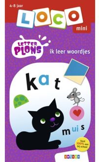 Zwijsen Uitgeverij Loco Mini Letterplons Ik Leer Woordjes - Loco Mini