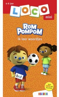 Zwijsen Uitgeverij Loco Mini  -   Loco Mini Rompompom ik leer woordjes