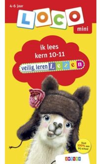 Zwijsen Uitgeverij Loco Mini  -   Loco mini veilig leren lezen ik lees kern 10-11
