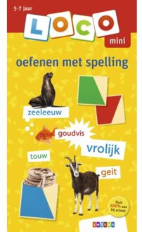 Zwijsen Uitgeverij Loco Mini Oefenen Met Spelling - Loco Mini