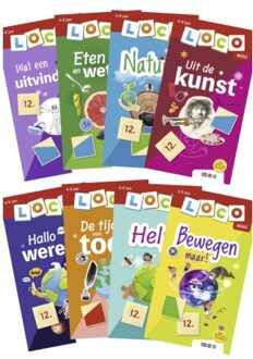 Zwijsen Uitgeverij Loco Mini Pakket Code D (8 Boekjes) - Loco Mini