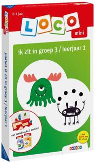 Zwijsen Uitgeverij Loco Mini Pakket Ik Zit In Groep 3 / Leerjaar 1 - Loco Mini