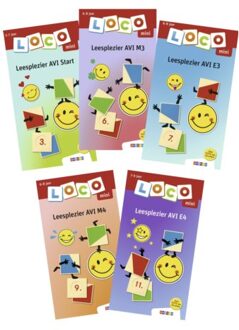 Zwijsen Uitgeverij Loco Mini Pakket Leesplezier (5 Boekjes) - Loco Mini