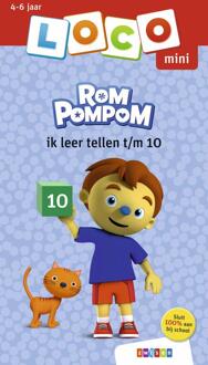 Zwijsen Uitgeverij Loco Mini Rompompom Ik Leer Tellen T/M 10 - Loco Mini