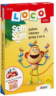 Zwijsen Uitgeverij Loco Mini Semsom / Rekenen Groep 3 En 4 / Pakket - Loco Mini