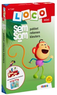 Zwijsen Uitgeverij Loco Mini Semsom / Rekenen Kleuters / Pakket - Loco Mini