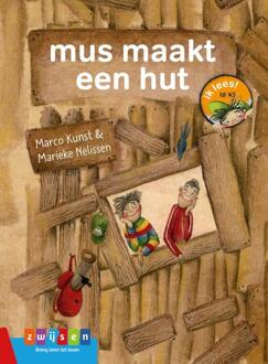 Zwijsen Uitgeverij mus maakt een hut - Boek Marco Kunst (9048734169)