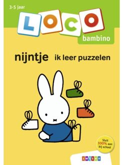 Zwijsen Uitgeverij Nijntje Ik Leer Puzzelen / 3-5 Jaar - Loco Bambino