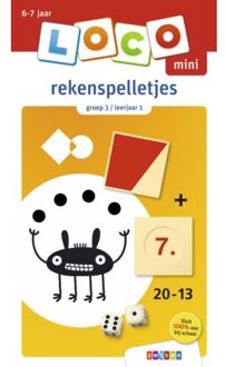 Zwijsen Uitgeverij Rekenspelletjes / Groep 3 Leerjaar 1 - Loco Mini