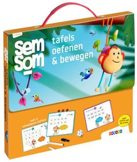 Zwijsen Uitgeverij Semsom / 7-10 Jaar Tafels Oefenen & Bewegen - Semsom Edutainment