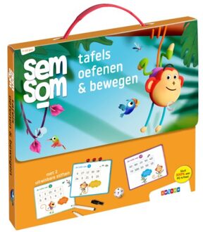 Zwijsen Uitgeverij Semsom / 7-10 Jaar Tafels Oefenen & Bewegen - Semsom Edutainment