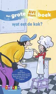 Zwijsen Uitgeverij Wat Eet De Kok? - Het Grote Avi Start Boek - Grote