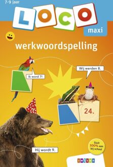 Zwijsen Uitgeverij Werkwoordspelling / 7-9 Jaar - Loco Maxi