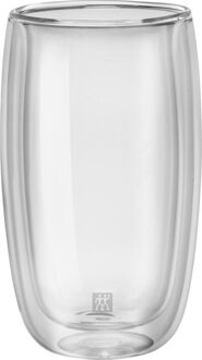 Zwilling Sorrento Dubbelwandig Latte Machiato Glas 0,35 L - 2st. Transparant