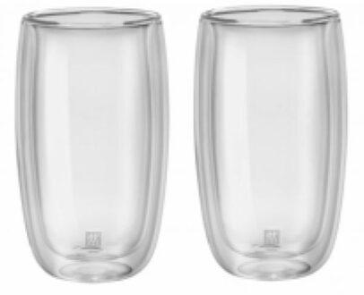 Zwilling Sorrento Dubbelwandig Theeglas 0,24 L - 2 st. Transparant