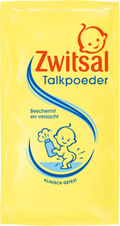 Zwitsal Baby Talkpoeder - Navul - 6 X 100gr - Voordeelverpakking