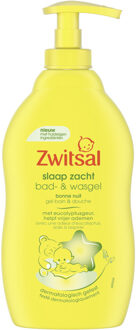 Zwitsal Bad & Wasgel - Pompje - Slaap Zacht Eucalyptus - 400 ml