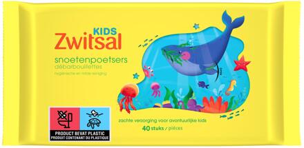 Zwitsal Kids Frozen Snoetenpoetsers 4 x 40 monddoekjes
