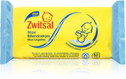 Zwitsal Maxi Billendoekjes - 1 x 52 - 52 babydoekjes
