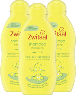 Zwitsal Shampoo - 3 x 200 ml - Voordeelpack