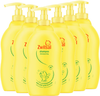 Zwitsal Shampoo - 6 x 400 ml - Voordeelverpakking