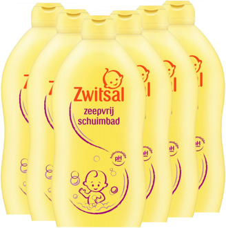 Zwitsal Zeepvrij Schuimbad - 6 x 700 ml - Voordeelverpakking