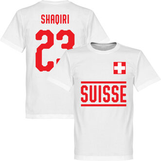 Zwitserland Shaqiri 23 Team T-Shirt - XS