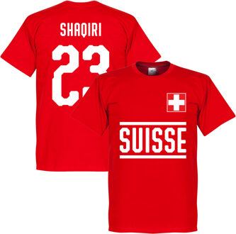 Zwitserland Shaqiri 23 Team T-Shirt - XXXL