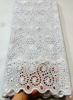 Zwitserse Voile Kant In Zwitserland Zwarte Afrikaanse Kant Stof Bruiloft 5 Yards Zwitserse Kant Stof Voor Jurk 100% Katoen Stof VSH060 AS PIC2