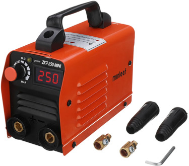 ZX7-250 250A Mini Electric Welder Welding Machine Digital Display MMA ARC DC Inverter Plastic Welder for DIY Welding Working