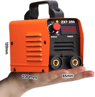 ZX7-250 Serie Dc Inverter Booglassen Machine 220V Huishoudelijke Alle Koperen Mini Kleine Draagbare, geschikt Voor Familie Beginners, Lig