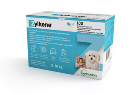 Zylkene 75 mg - 100 capsules (kat & kleine hond)