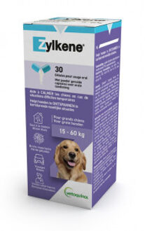 Zylkene Zylkène Dieren Antistressmiddel - Zylkène 450 mg 15 - 60 kg - 30 capsules