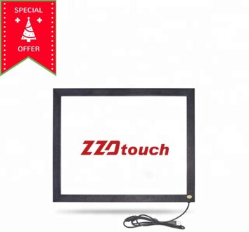Zzdtouch 15.6 Inch Ir Touch Frame 2 Punten Infrarood Touch Screen Multi Touchscreen Overlay Voor Monitor Pc