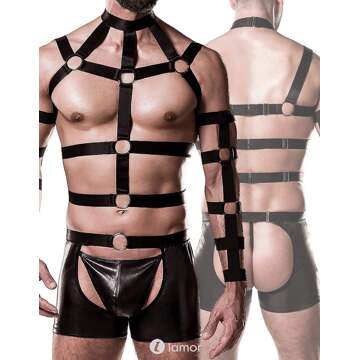 4-delige Heren harnas set -GVH20050 (L/XL) - Maat: L/XL