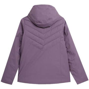 4F Dames aw23tjacf122 gewatteerde ski-jas Paars - M
