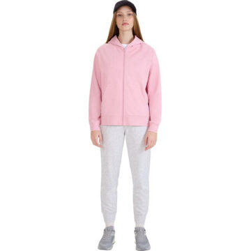 4F Dames f1763 hoodie met volledige rits Roze - XL