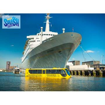 60 minuten durende stadstour Splashtours Rotterdam