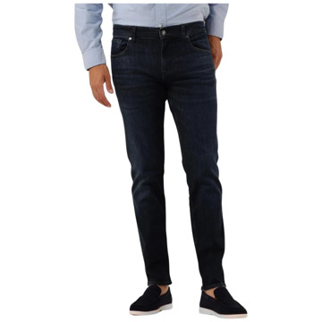 7 For All Mankind Moderne Slimmy Tapered Jeans 7 For All Mankind , Blue , Heren - W30,W29,W36,W31