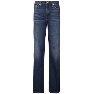 7 For All Mankind Straight Jeans 7 For All Mankind , Blue , Dames - W28