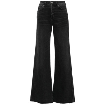 7 For All Mankind Zwarte Jeans voor Mannen en Vrouwen 7 For All Mankind , Black , Dames - W26,W29,W27,W28