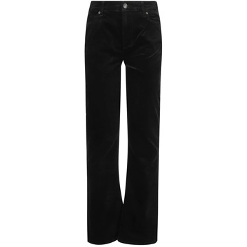 7 For All Mankind Zwarte Velvet Flare Jeans 7 For All Mankind , Black , Dames - W25,W31,W30,W26,W29,W28,W27