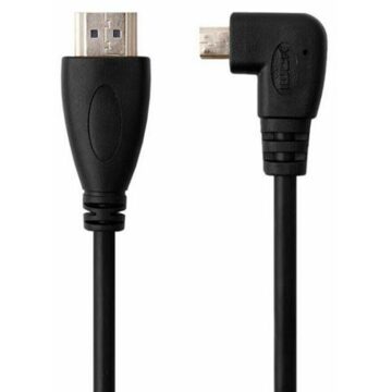 90° Right Angel Micro HDMI to HDMI Cable, 50cm
