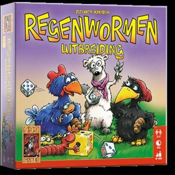 999 Games dobbelspel Regenwormen: Uitbreiding (NL)