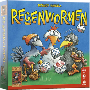 999 Games Spel Regenwormen