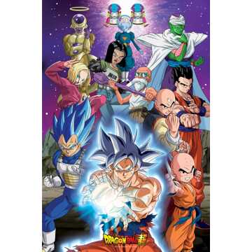 ABYSTYLE DRAGON BALL SUPER - Poster 91X61 - Univers 7