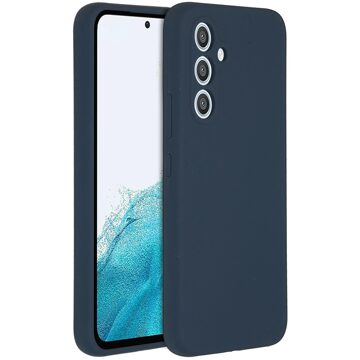 Accezz Liquid Silicone Backcover Samsung Galaxy A54 (5G) Telefoonhoesje Blauw