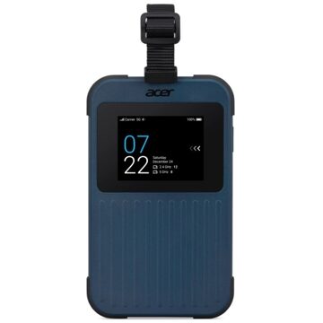 Acer Connect Enduro M3 5G Mobile Wi-Fi - 20GB International Data Mi-Fi routers Blauw