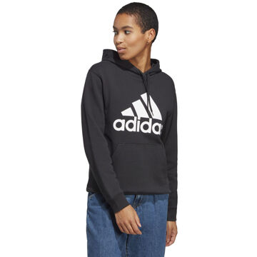 adidas Big Logo Sweater Met Capuchon Dames zwart - XS